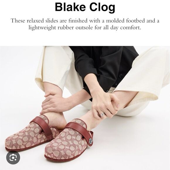 NIB Coach Blake Clog - Picture 1 of 10